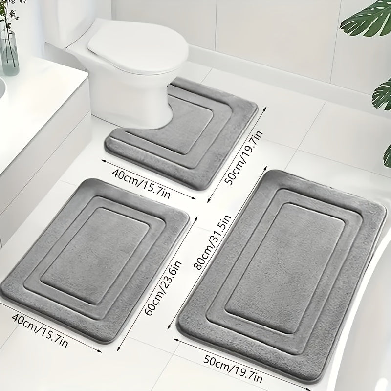Non-slip bath mat