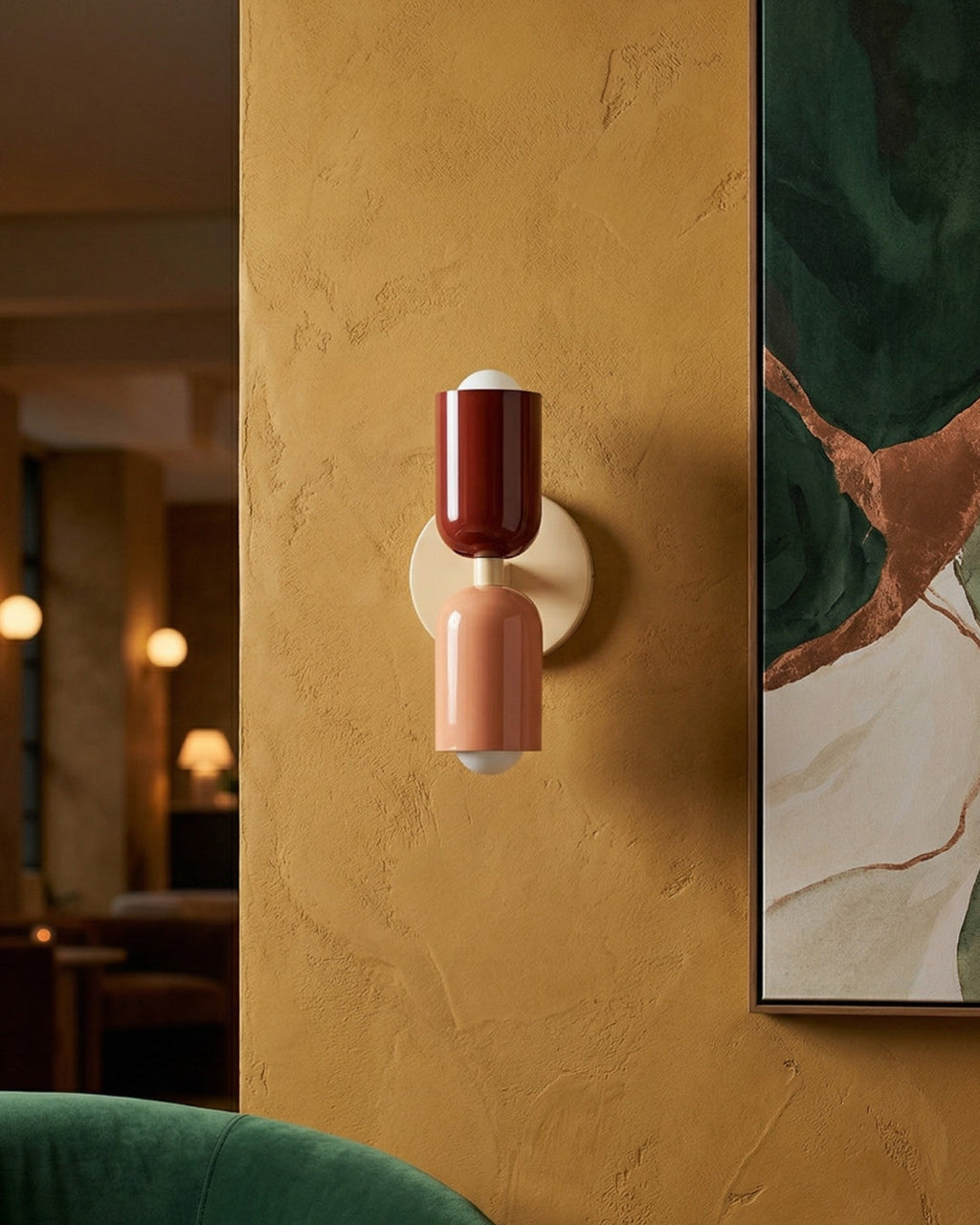 Harlow | Up-Down Wall Light with Dual Glow for Living Spaces