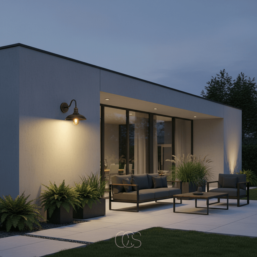 Outdoor wall lantern dimensions