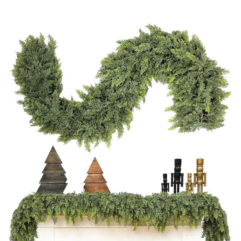 Christmas greenery garland