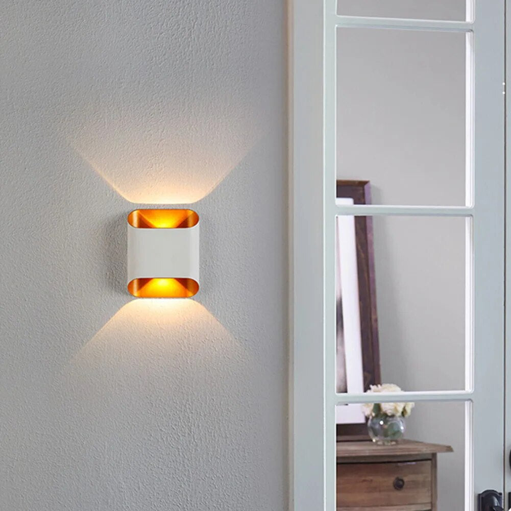 Outdoor wall light detail