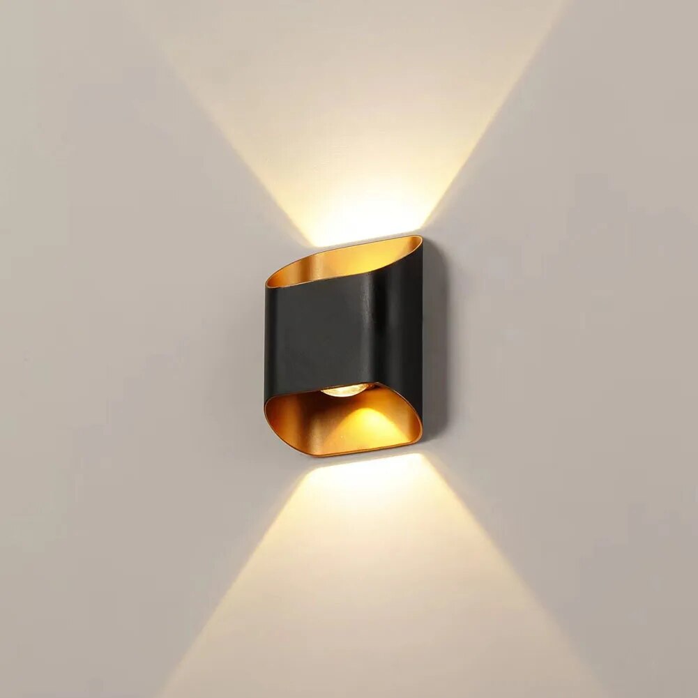 Modern outdoor wall light