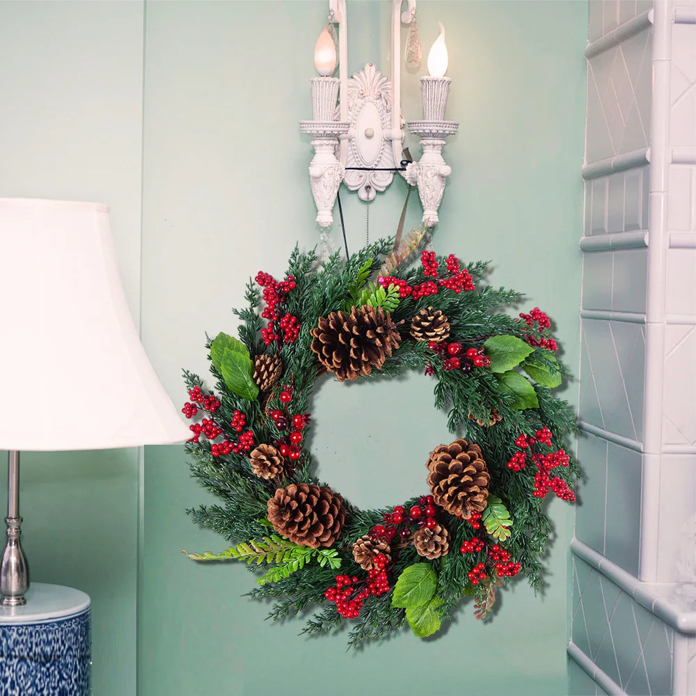 Christmas wreath styles