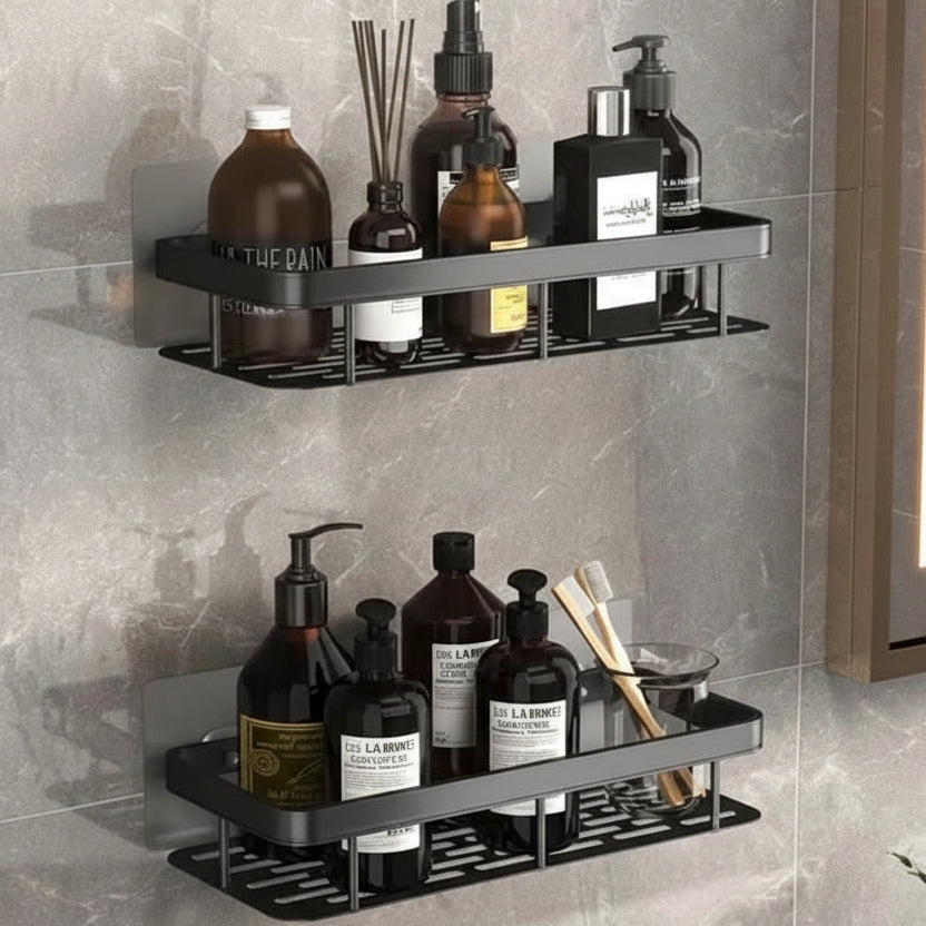 Adhesive Bathroom Shelf