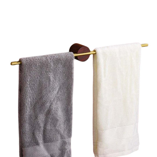Minimalist freestanding towel rack